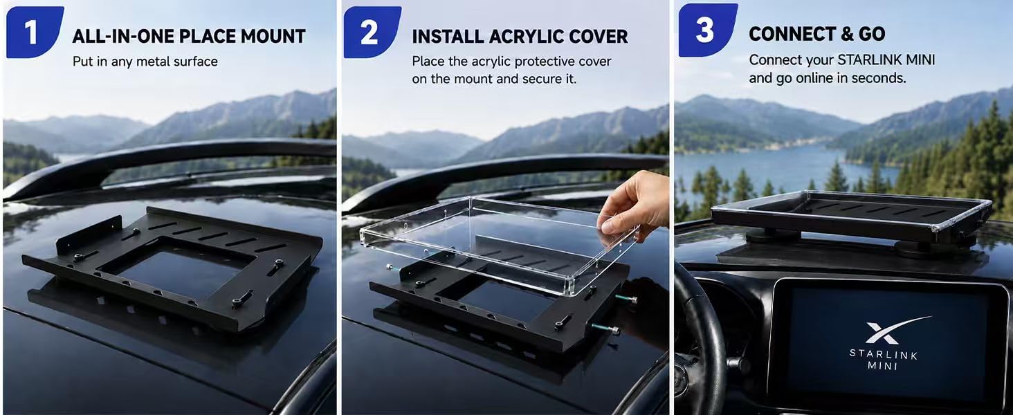 starlink magnetic mount