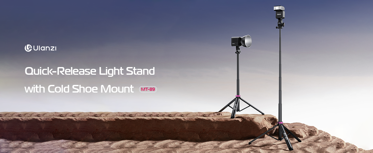 ULANZI MT-89 Extendable Tripod Aluminum