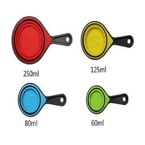 collapsible measuring cup set,collapsible measuring cup