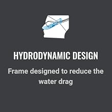 Small fit for competition icon close up hydrodynamic design for fast swimming
