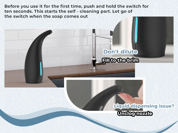 automatic soap dispenser touchless