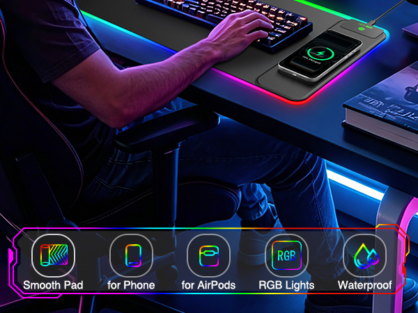 rgb mouse pad