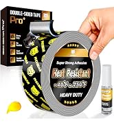PHIXBEAR Double Sided Tape Heat Resistant Heavy Duty, Waterproof Outdoor Indoor Automotive Mounti...