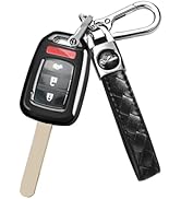 for Honda Key Fob Cover with Key Chain, Soft TPU Key Case Shell Full Protection for Sports Accord...