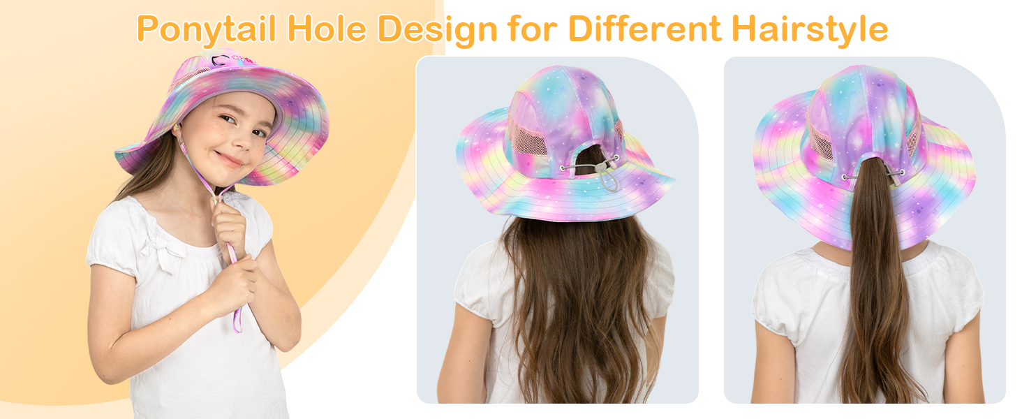 girls sun hat