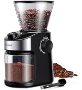 SHARDOR Burr Coffee Grinder Electric with 32 Grinding Sizes 3.0,Coffee Bean Grinder with 40 Secon...