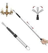 Electronic Candle Arc Flexible Neck Long Lighter,Extendable Length(11.41in-29.9in),Windproof Rech...