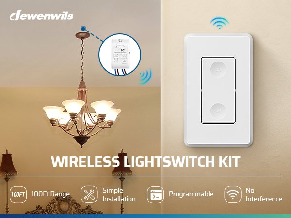wireless light switch kit