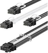 Fasgear PCIe 5.0 GPU Power Cable Sleeved 70cm | 16pin(12+4) 12VHPWR Connector for RTX 3090 Ti 408...