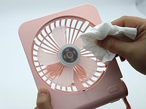 desk fans small quiet electric plug in