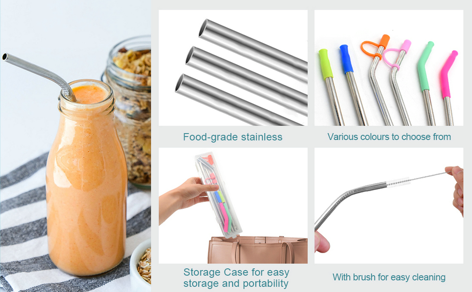 Reusable Stainless Steel Straw