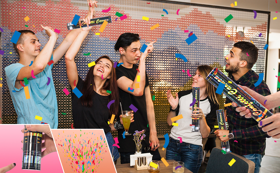 confetti poppers