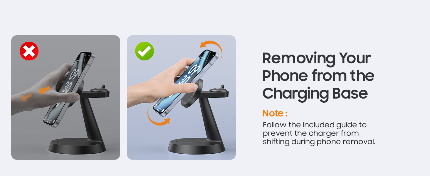 Wireless charging station for google pixel