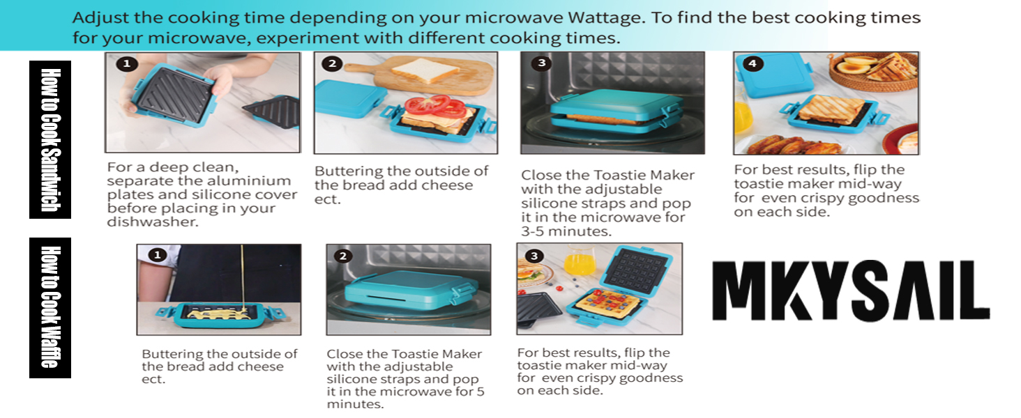 microwave sandwich maker is not only a handy helper in the kitchen, but also a great gift idea.
