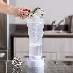 BlenderBottle Whiskware , easy directions , smooth batters, fast