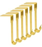 Doitory Christmas Stocking Holder Hanger,4 or 6 Pack Stocking Holders for Fireplace and Mantle fo...