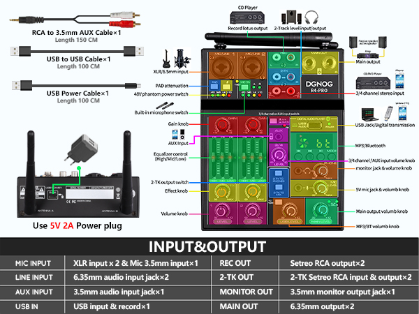 karaoke audio mixer