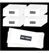 Wet Napkins Individually Wrapped,Wet Wipes Individually Wrapped 500 Pack,Quick Hand Cleaning, Han...