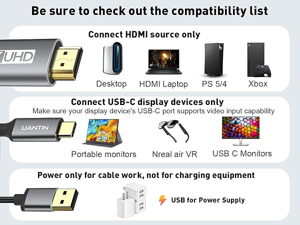 usb to hdmi cbale