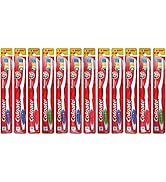 JOEY'Z Set of 12 Individual Medium Toothbrushes Toothbrush Set