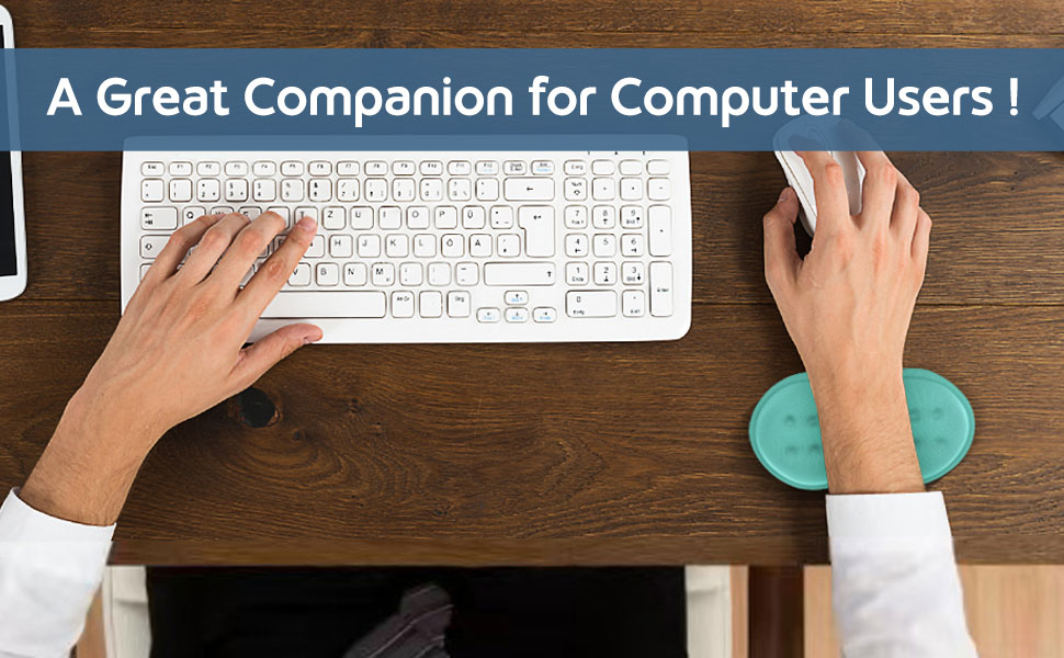 computer wrist pad