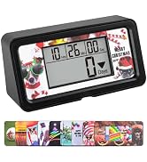 YOOREAL 9999 Days Digital Countdown Days Timer Count Down with 10 Paper Cards Backlight Buzzer Al...