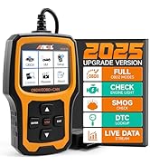 ANCEL AD410 Enhanced OBD2 Scanner, Vehicle Code Reader for Check Engine Light, Automotive OBD II ...