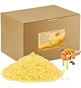 Beeswax Pellets 10LB, TRINIDa 100% Organic Yellow Bees Wax for DIY Candles, Beeswax for Candle Ma...