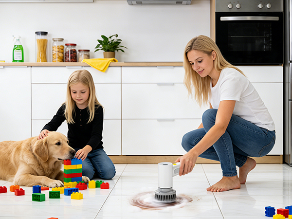 best battery operated scrubber