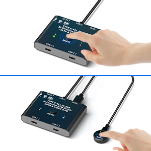 usb c switch usb c splitter thunderbolt switch usb c switcher 2 computers usb type c switch