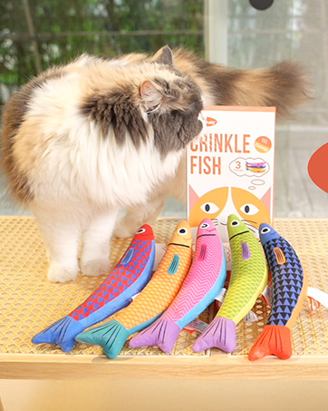 cat fish toy