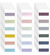 Potanro Sticky Tabs 360pcs Color Tabs for Notebooks 1.8 Inch Book Tabs Writable Annotation Tabs R...