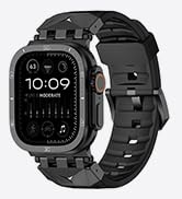 Fullmosa Bands Compatible with Apple Watch 49mm Ultra3/Ultra2/Ultra, Rugged TPU iWatch Band with ...