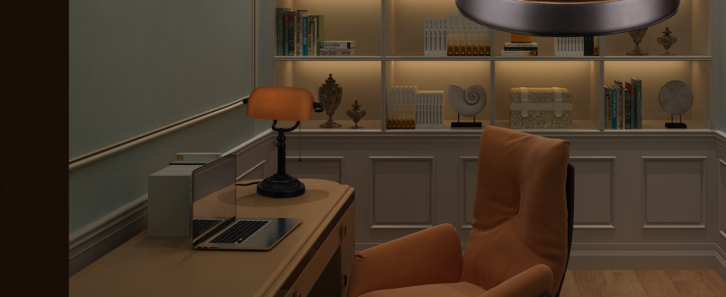 TORCHSTAR Bankers Desk Lamp