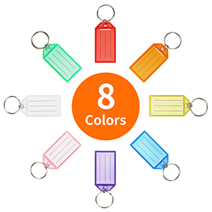 Plastic Key Tags
