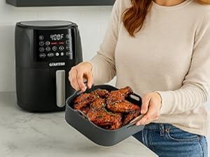 Square Basket Air Fry Liner PBA free For Baking