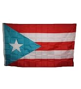 3X5 Light Blue Puerto Rico Rican Flag 3'X5' House Banner Brass Grommets (Blue)
