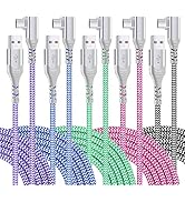 USB C Cable,USB to USB C Cable 10ft Fast Charging, 5Pack Nylon Braided Type C Charger Cable Andro...