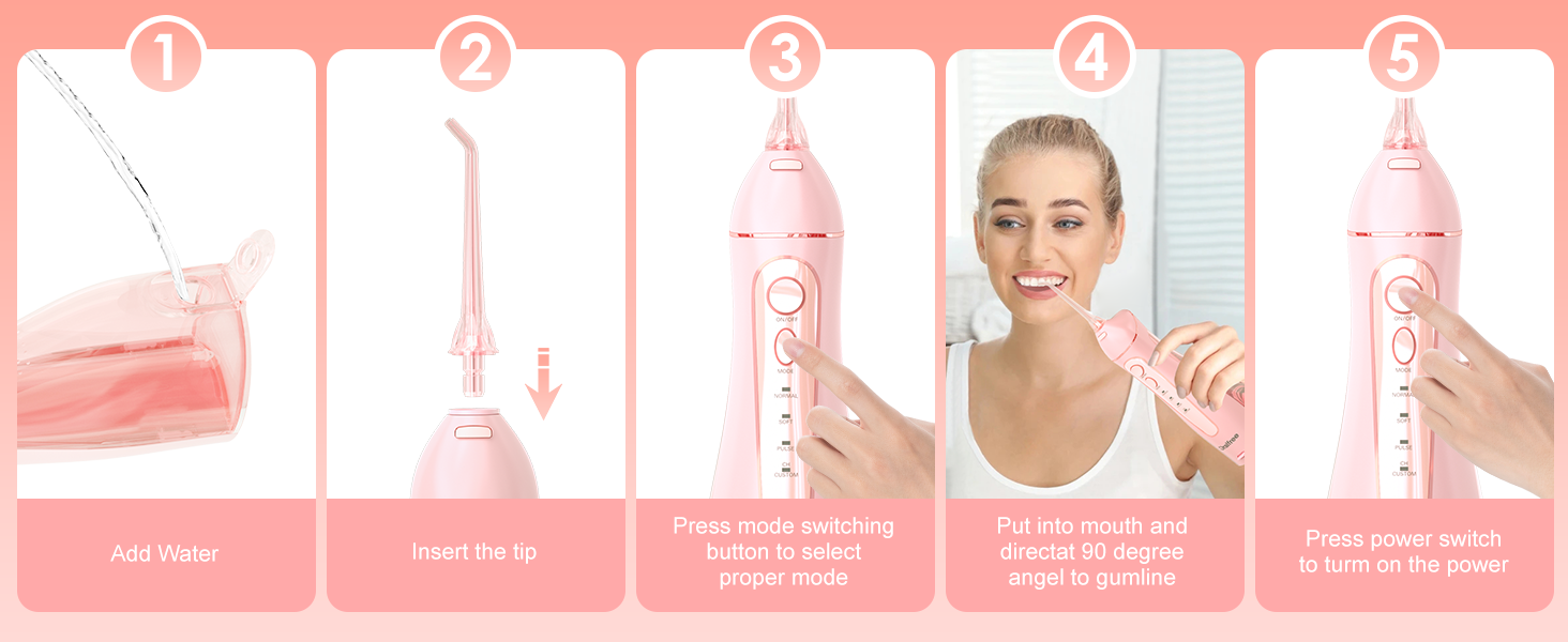 water dental flosser