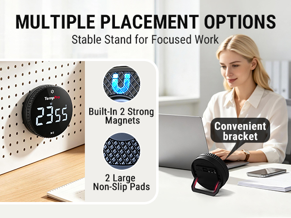 timer for classroom, office, kids & senior