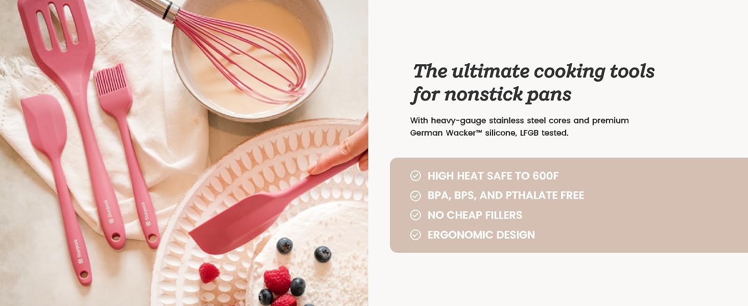 utensilios de silicona para cocina spula nontoxic for kiychen kit utincels beginner best spatulas