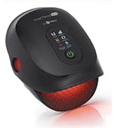 Lifepro DualThera Hand Massager with Finger Stretching, Red Light Therapy 660nm 850nm, Heat and C...
