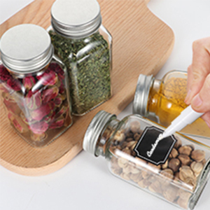 glass spice jar