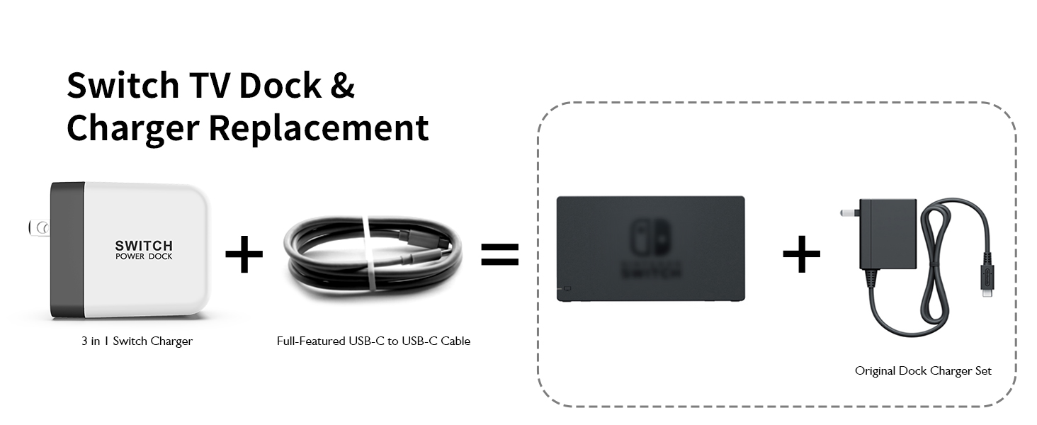 Switch TV Dock & Charger Replacement