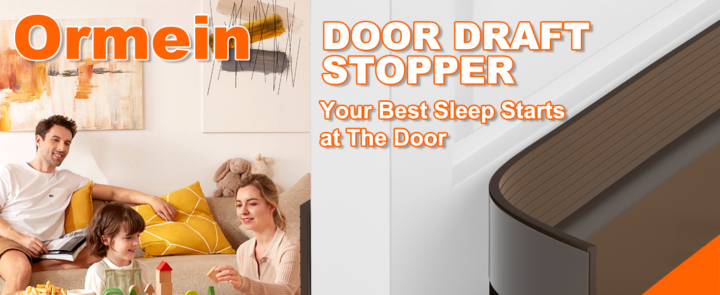 door draft stopper