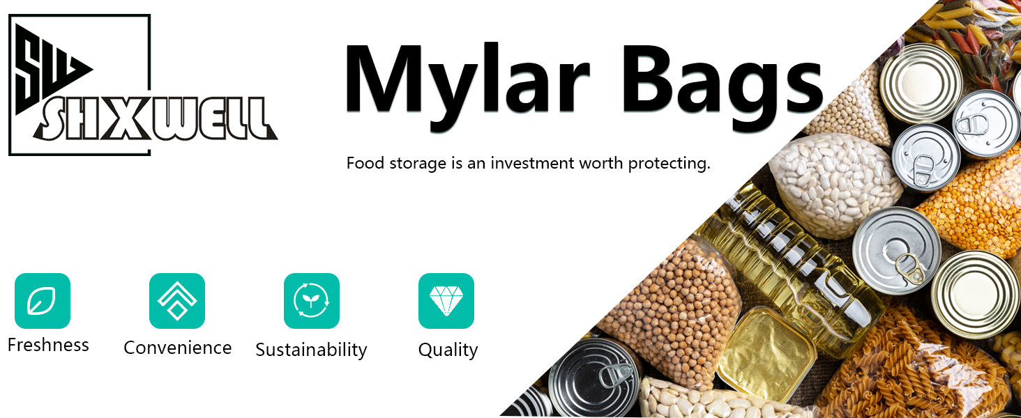 1 Gallon Mylar Bags