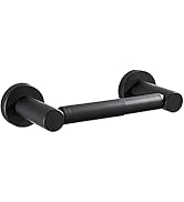 Marmolux Acc - Matte Black Toilet Paper Holder - Bathroom Wall Mounted Toilet Roll Holder | Pivot...