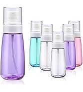 Cosywell Fine Mist Spray Bottle 3.4oz/ 100ml Empty Cosmetic Refillable Travel Containers Plastic ...