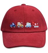 Farm Tractor Baseball Caps for Boys Girls Vintage Washed Hat Adjustable Funny Dad Hat for Toddler...