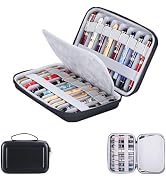 MIVLXLX PU Leather 16 Slots pen case/boxes, Pencil Tray Case Organizer,Handmade Display Zippered ...